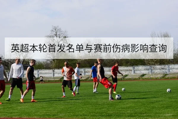 英超本轮首发名单与赛前伤病影响查询